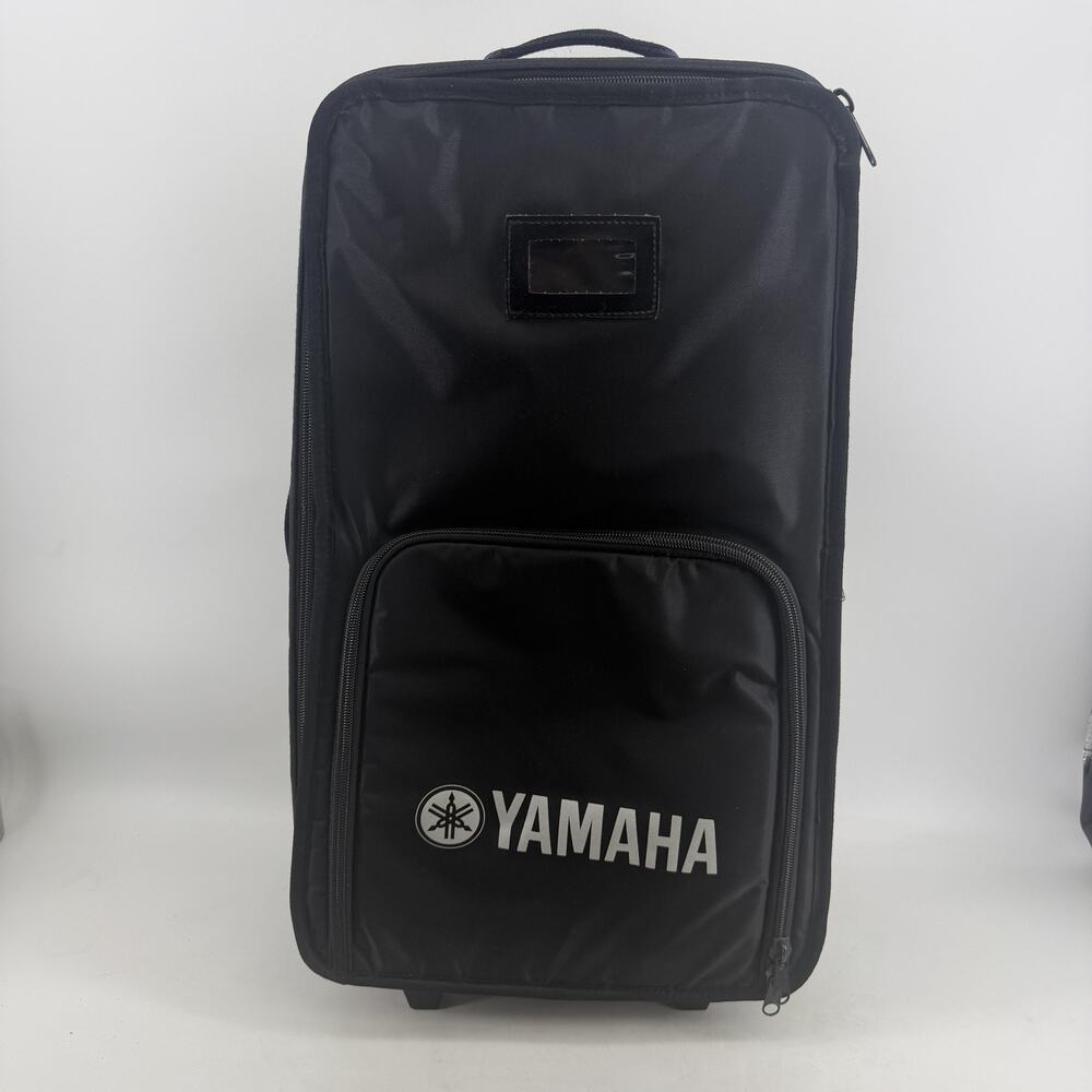Yamaha Rolling Instrument Bag Soft Case Black Wheeled Travel Gear Luggage